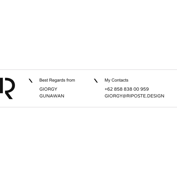 email signature