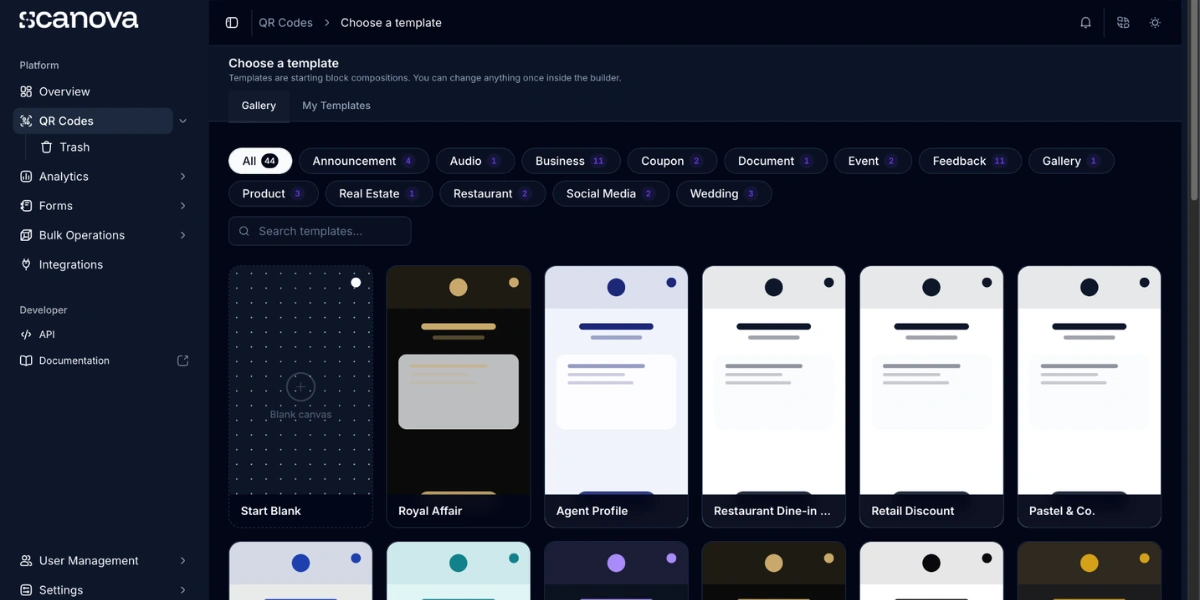 Landing pages are built, not filled in