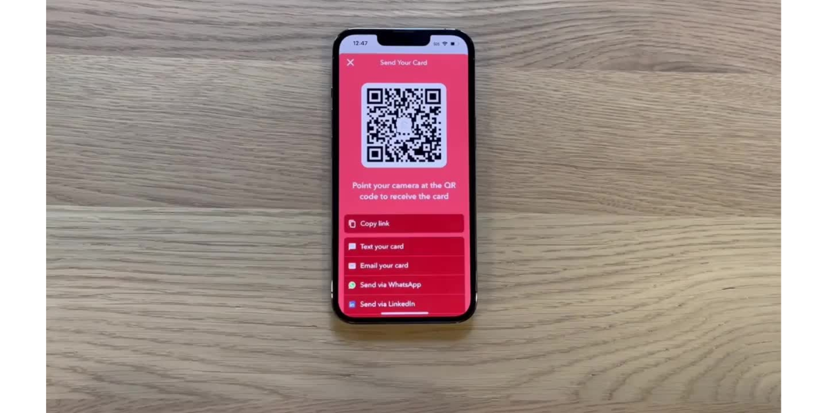 A QR Code on a poster displayed in a hospital.