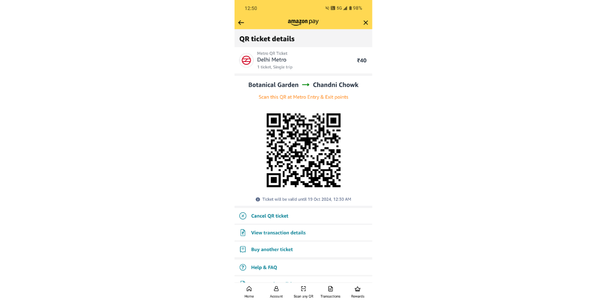 Security of QR Codes