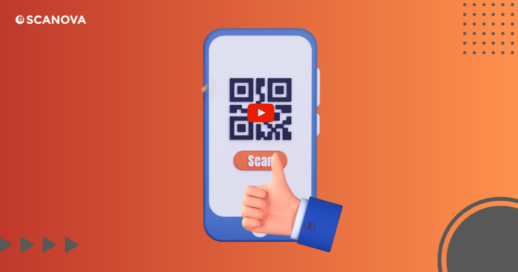 People Scanning QR Code