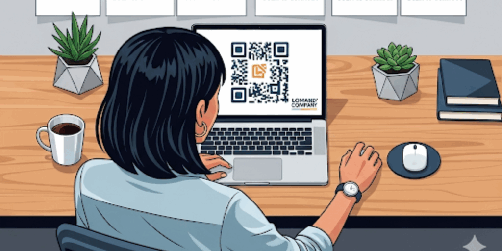 QR Code with multiple fields