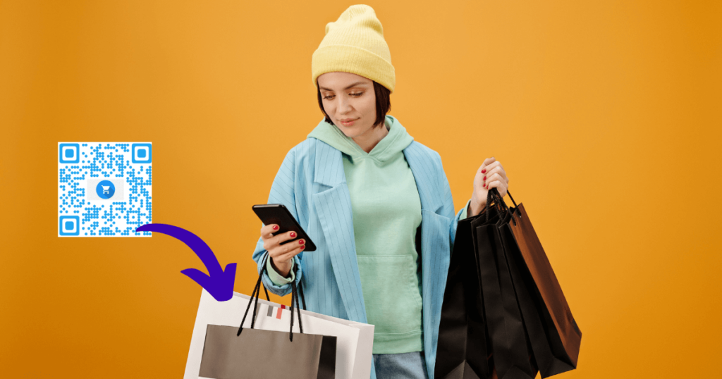 QR Code for shop on billboards