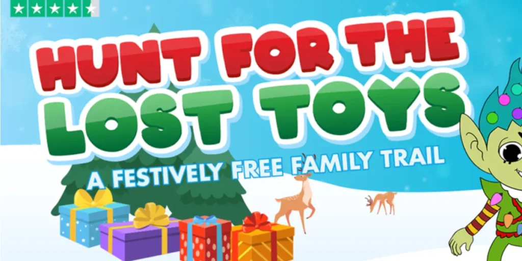 An image briefing about the Christmas family fun riddly game by Discover North East Lincolnshire using QR Codes.