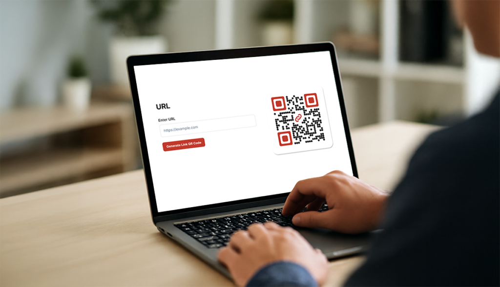 A smartphone with a QR Code on it showing how to create a QR Code using the best free QR Code generator..