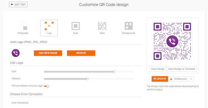 design viber qr code
