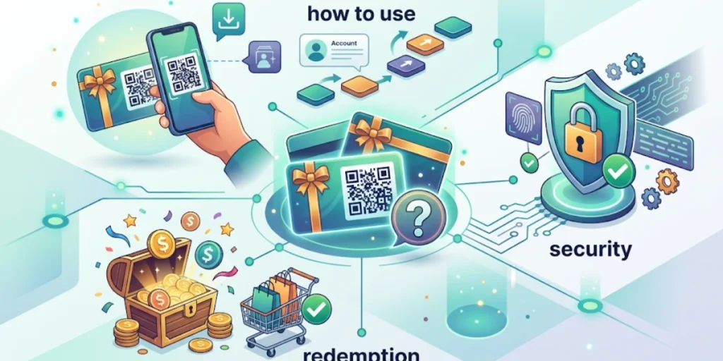 The various ways in which you can keep your QR Code gift card safe.