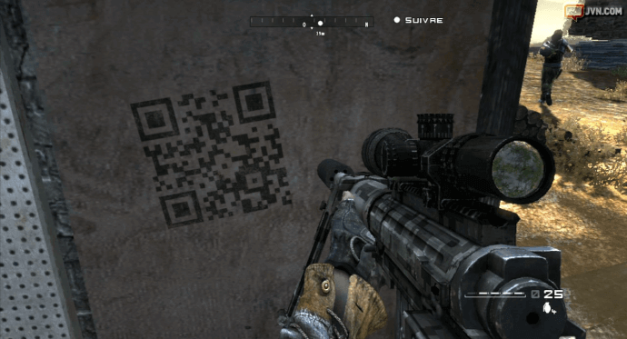 QR Code in games: homefront