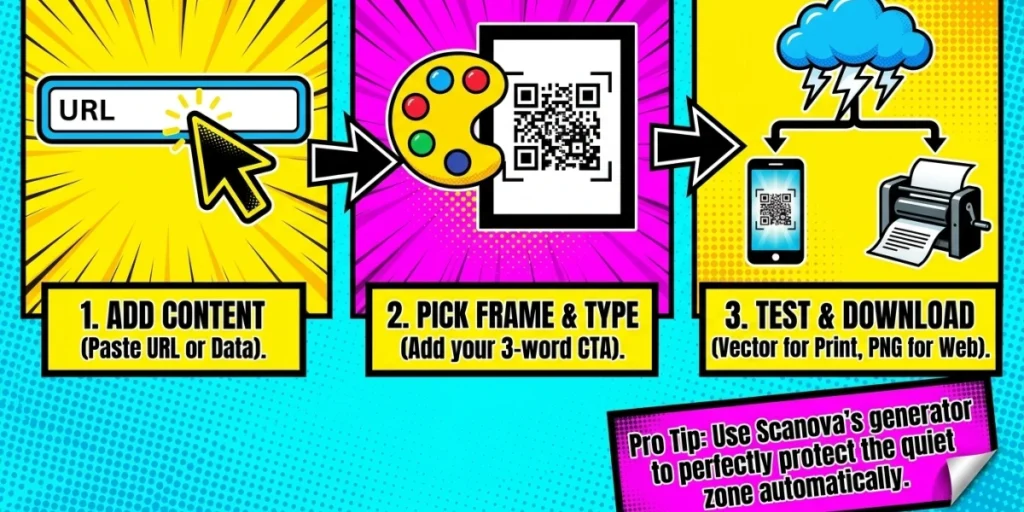 QR Code Generator With Text Below: How It Works in 2026