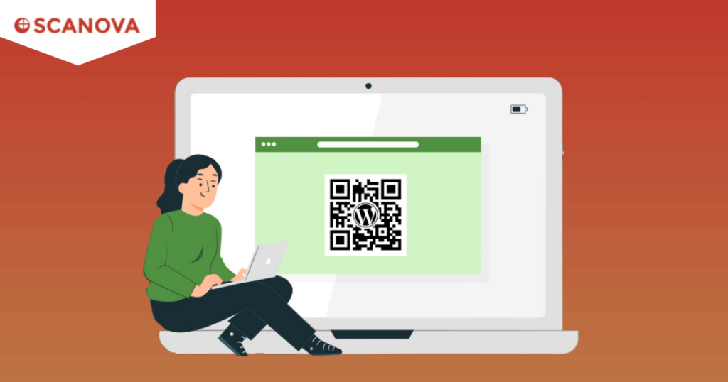 People Scanning QR Code