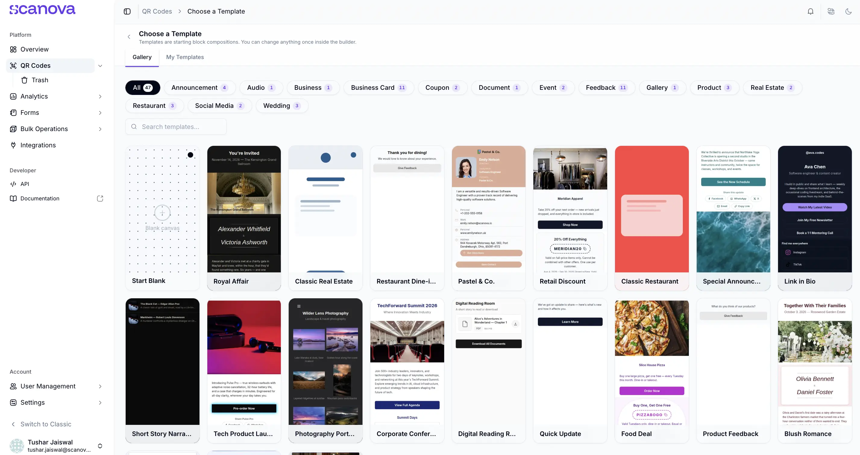Landing Pages are build, not filled in
