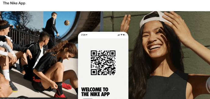 Nike App Store QR Code