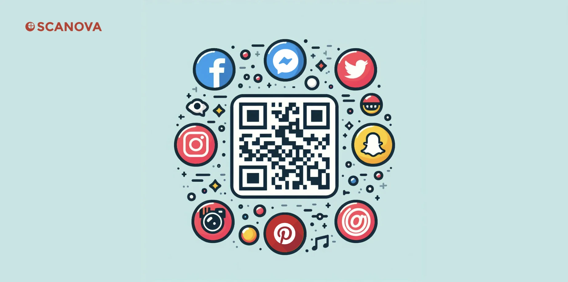 One QR Code for all Social Media