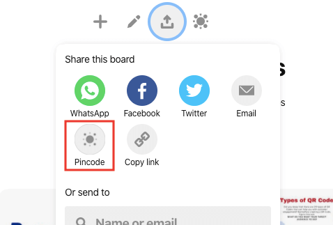 Finding Board Pincode option