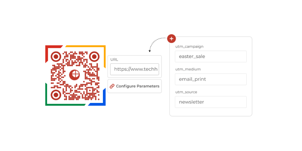 A Scanova generated QR Code offering Scan by location data.
