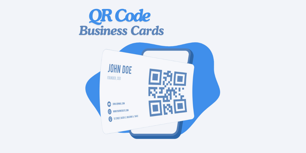 An image showing QR Code Business Card free