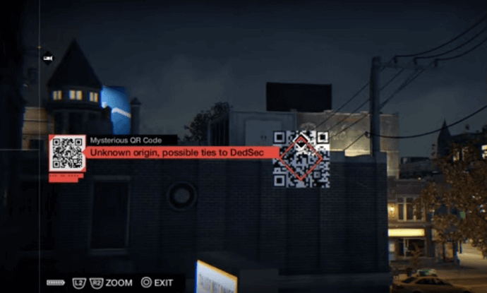 QR Code in games; Watchdog