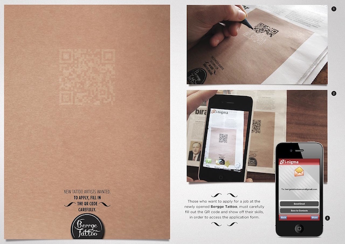 qr code in recruitment