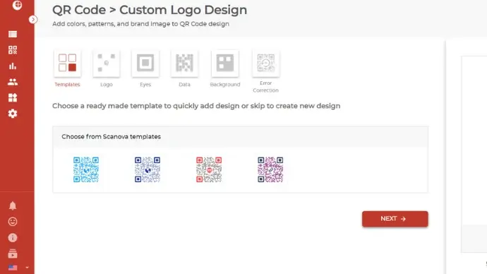 qr-code-template-background