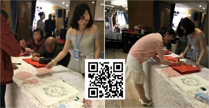 People taking photos and doing event photo sharing with qr code free.
