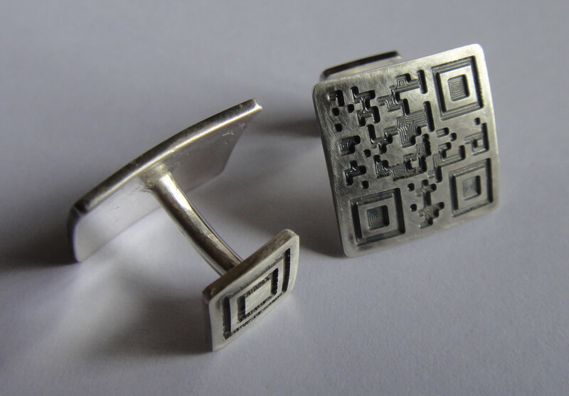 QR Codes on Metal