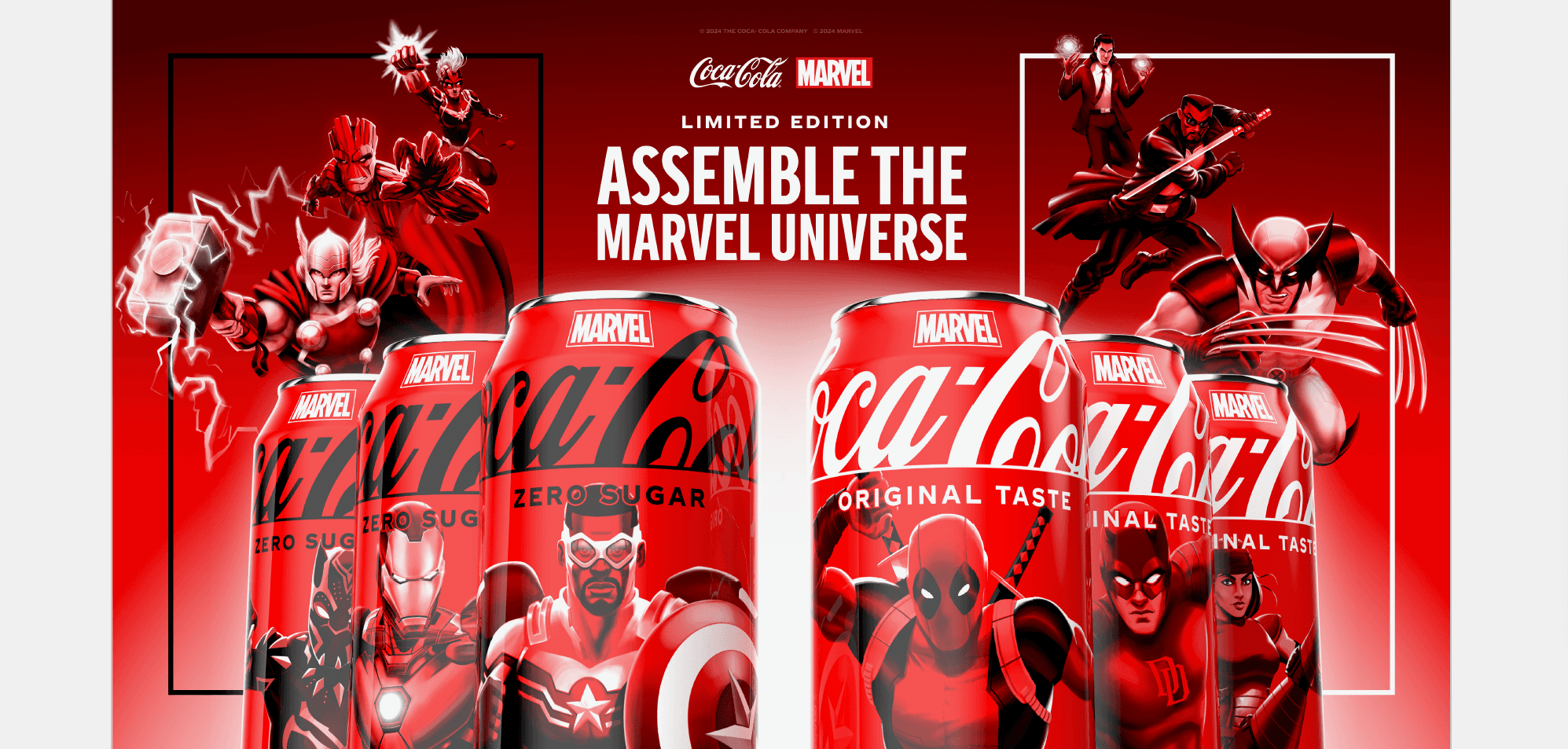 Marvel AR Cans