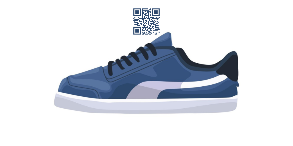 How does a QR Code for shoes enhance product authentication