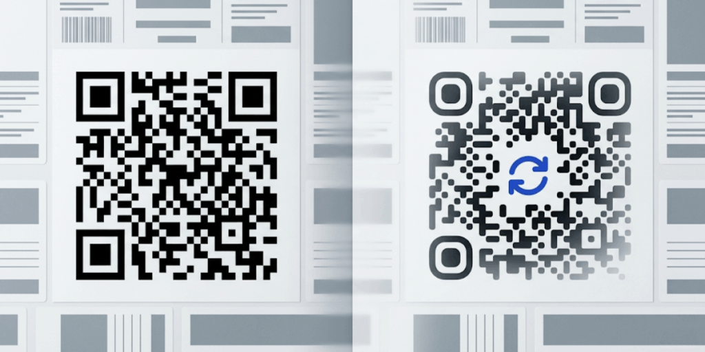 A QR Code for label created from Scanova QR Code Generator.