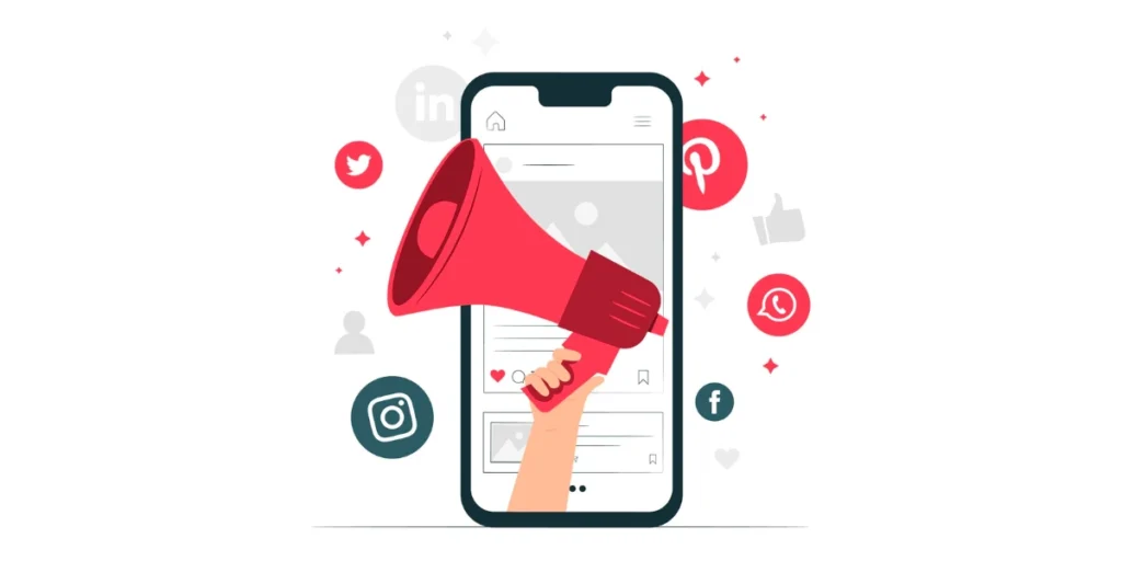 promote your social media qr code
