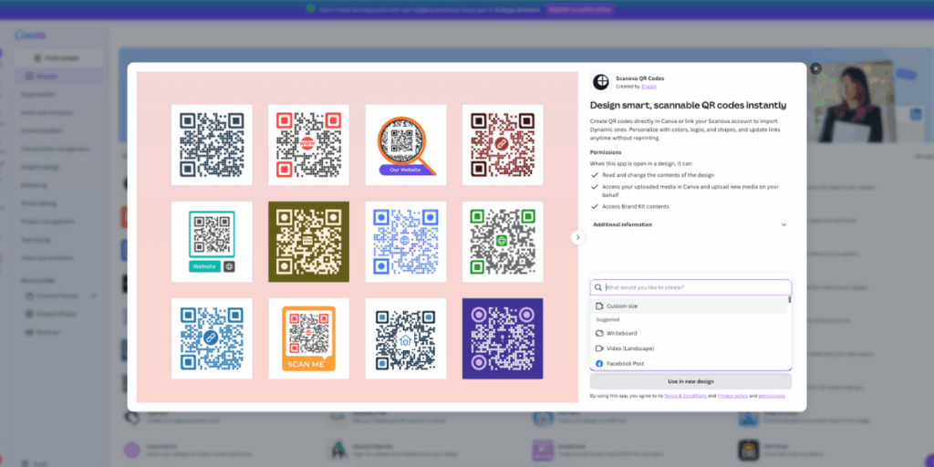 Can you make QR Codes using Scanova app on Canva? Everything you should know