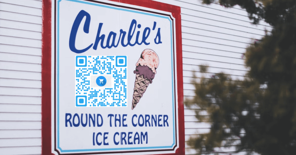 People Scanning QR Code