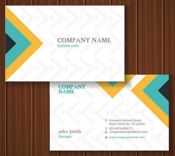 traditional business card