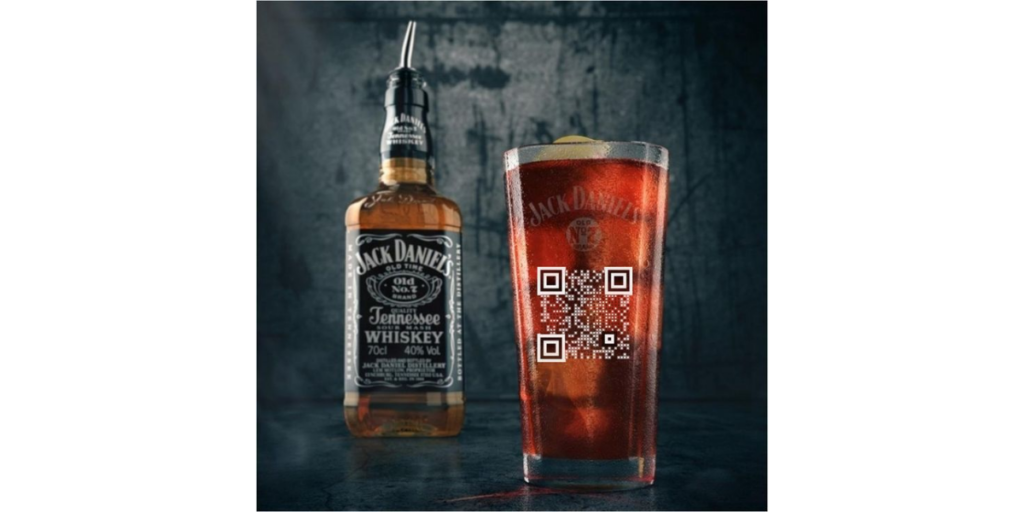 Jack Daniels QR Code.
