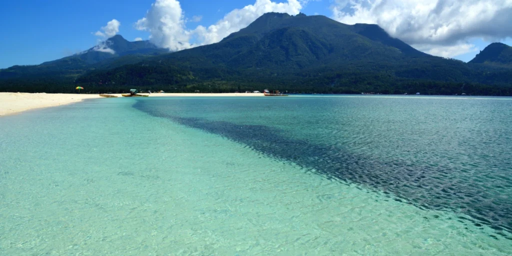 a scenic view of Camiguin, a municipality located in Phillipines, Asia