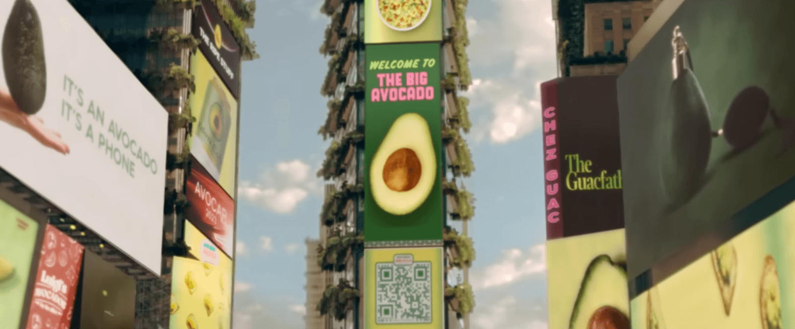 “Make It Avocado” ChatGPT Ad campaign image