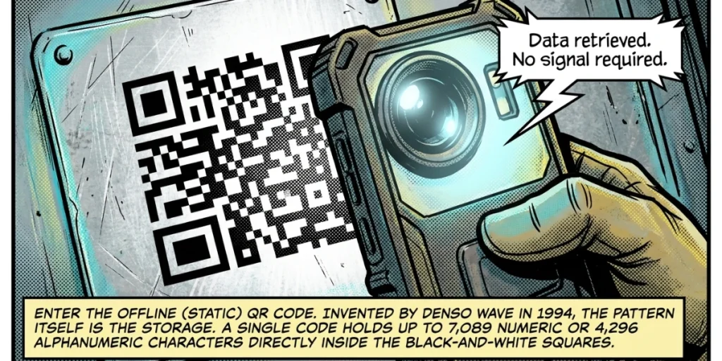 Offline QR Code Generator explained.