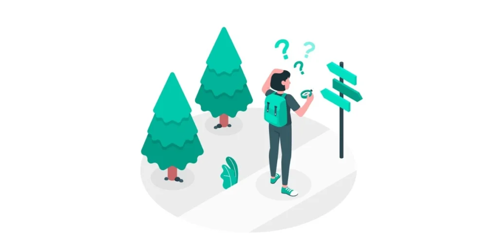 A man trying to figure out the best and the cheapest QR Code generator.
